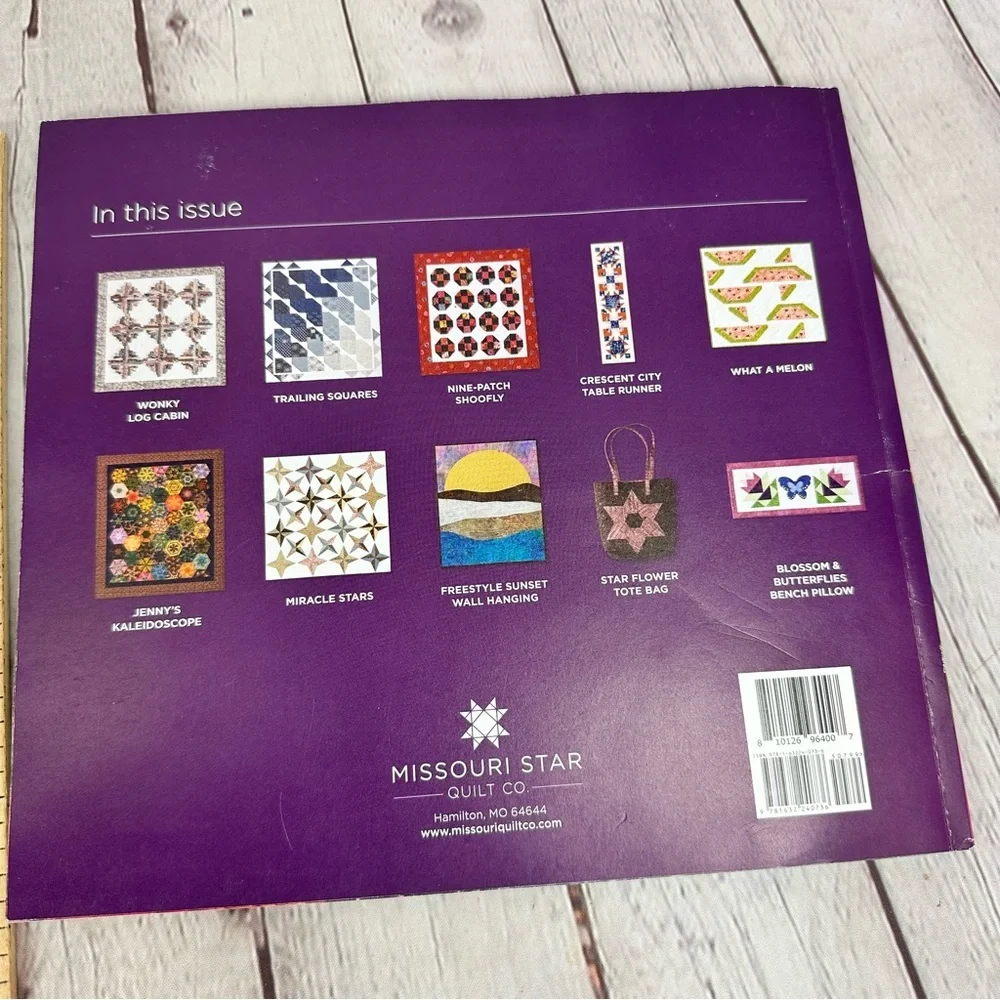 23-24 Missouri Star BLOCK Quilt Idea Books - Set of 3 handmade cottagecore